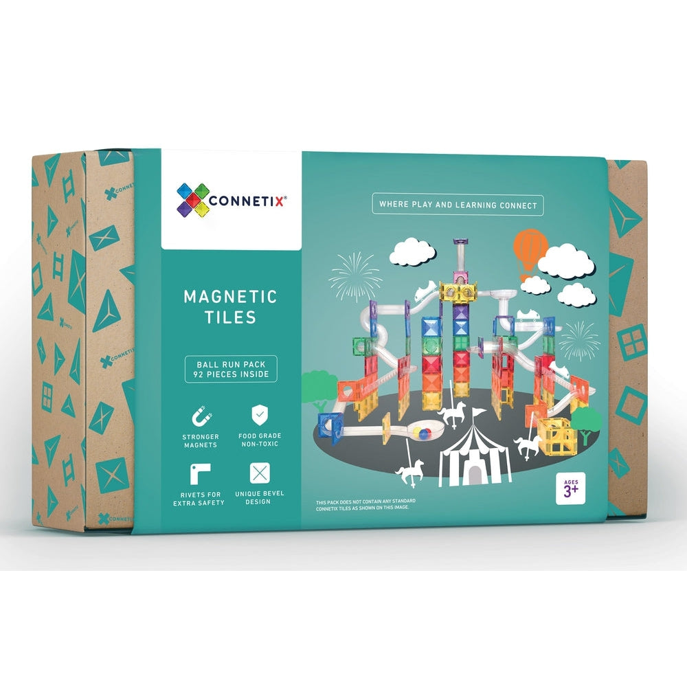Connetix Kamuoliukų trasa (92 dalys) dovanos nuotrauka